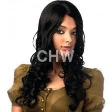 लहराती मानव बालों की विग