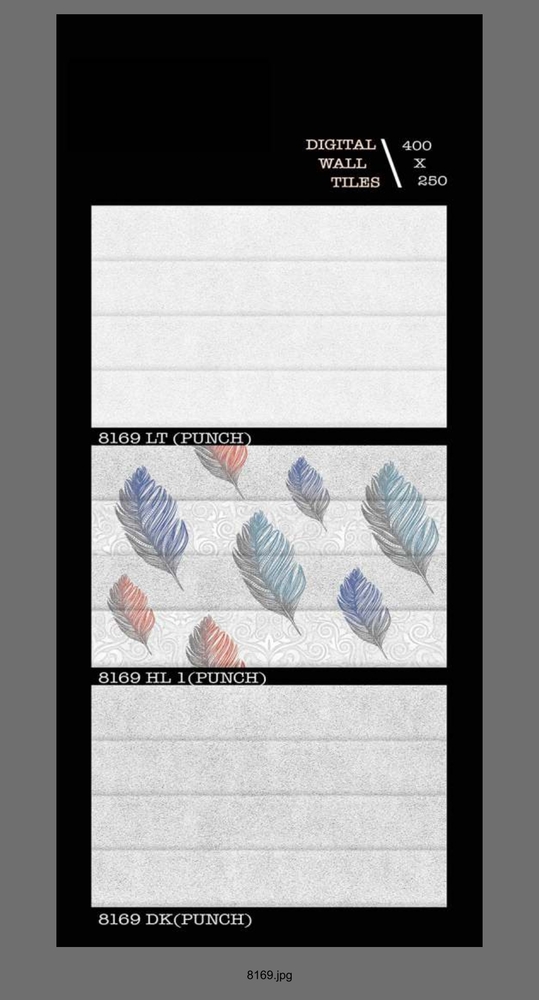 250 X 400 DECORATIVE CERAMIC WALL TILES