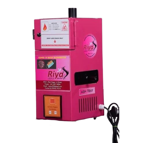Auto Cutoff Face Mask Incinerator