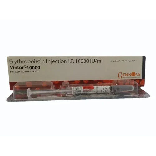 10000Ml Vintor Erythropoitin Injection - Physical Form: Liquid