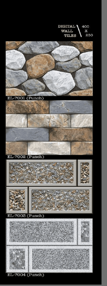 250 X 400 HIGH GLOSSY ELEVATION WALL TILES