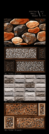 250 X 400 HIGH GLOSSY ELEVATION WALL TILES