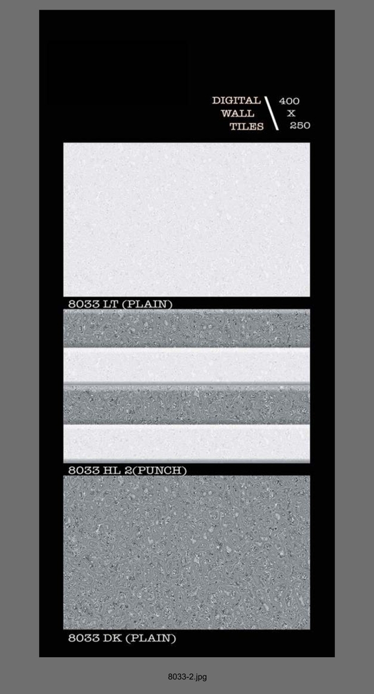 250 X 400 3 D ELEVATION WALL TILES