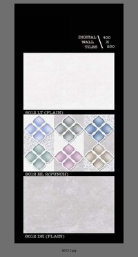 250 X 400 3 D ELEVATION WALL TILES