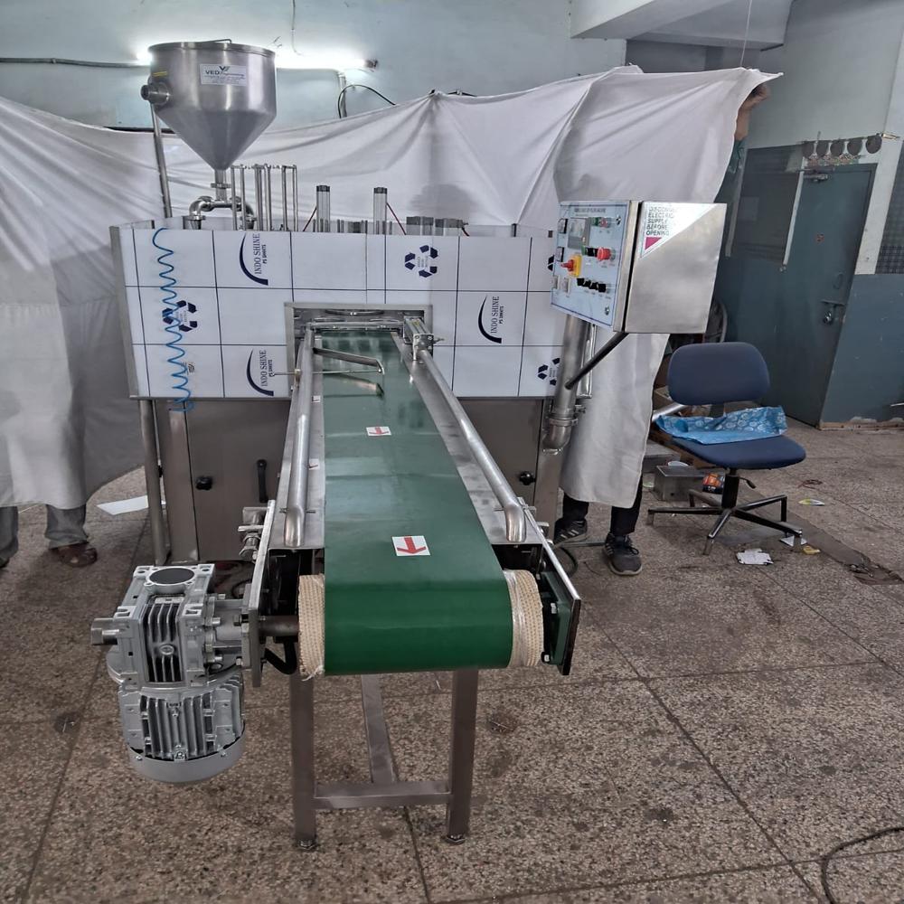 Double Head Cup Filling Machine - Automatic Grade: Semi-automatic