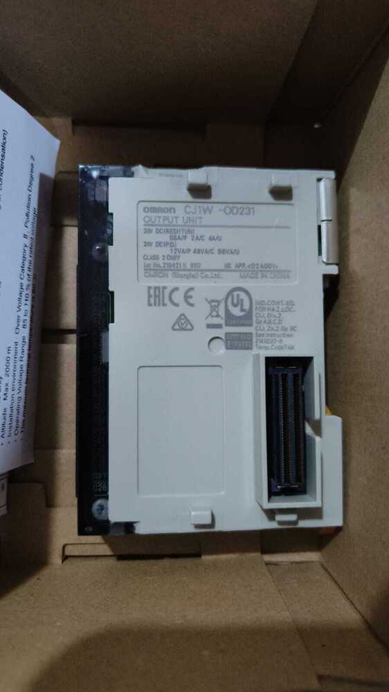OMRON OUTPUT UNIT PLC, CJ1W-OD231