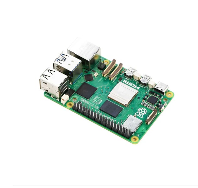 Raspberry Pi 5 Single Board Computer with 2.4GHz quad-core, 64-bit Arm Cortex-A76, and LPDDR4X-4267 SDRAM 2GB, 4GB, 8GB, 16GB