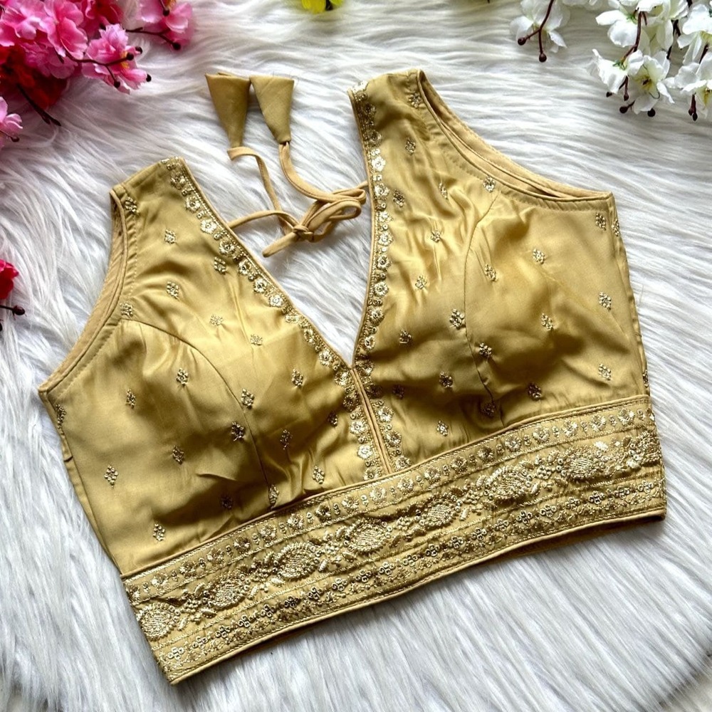 Fancy  Designer Blouse - Color: Multi Color