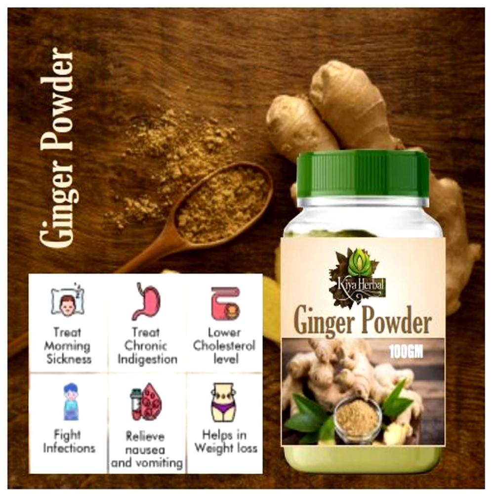  Ginger Powder Bulk 100gm - Direction: Use A Spoon With Warm Water Or Milk Twice A Day