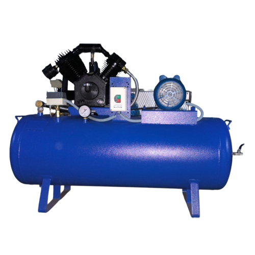 Top Block 300 Liter With 3 Hp Single Phase Motor Air Compressor - Material: Cast Iron