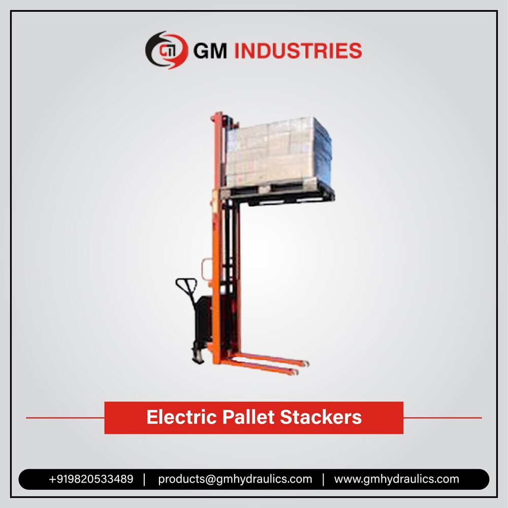 Hydraulic Motorized Pallet - Body Material: Stainless Steel