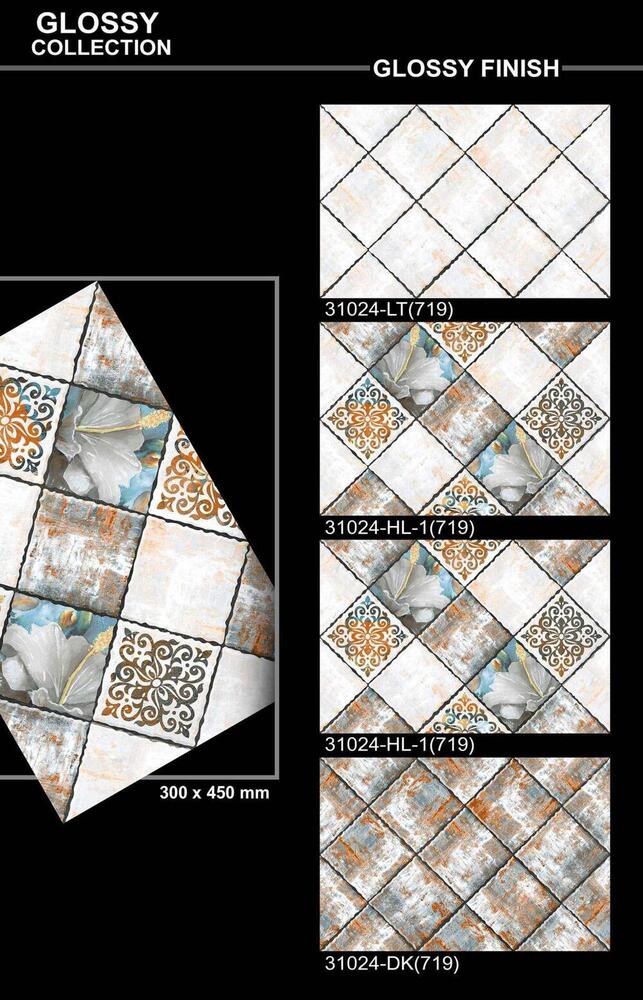 300 X 450 GLOSSY CERAMIC WALL TILES