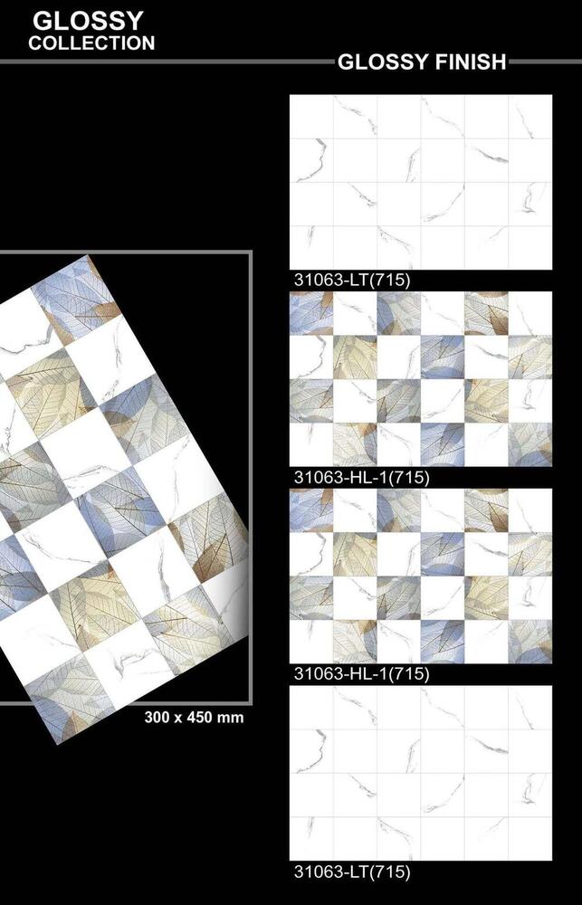 300 X 450 GLOSSY CERAMIC WALL TILES