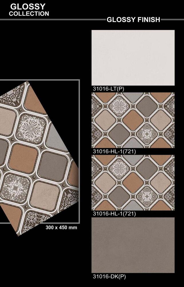300 X 450 GLOSSY CERAMIC WALL TILES