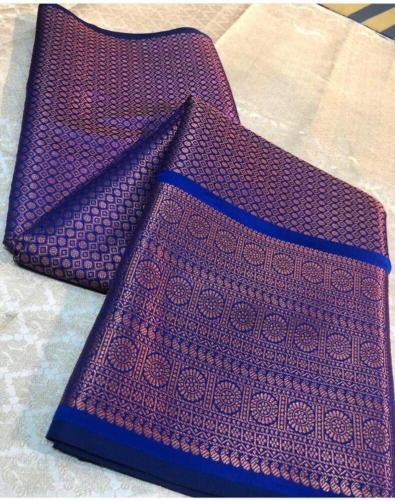 BEATIFUL SOFT LICHI SLIK SAREE