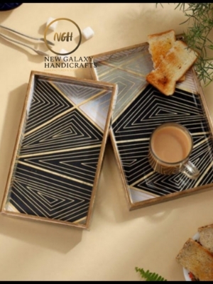 Multipurpose Serving Trays - Color: Multicoloure