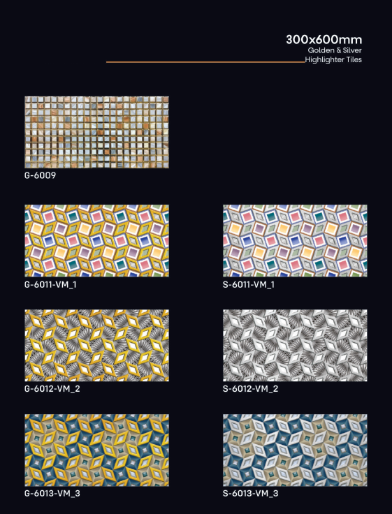 300 X 600 SWIMMING POOL TILES