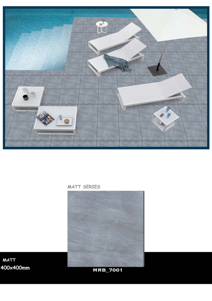 400 X 400 MATT PORCELAIN FLOOR TILES