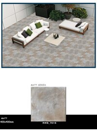 400 X 400 MATT PORCELAIN FLOOR TILES