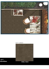400 X 400 MATT PORCELAIN FLOOR TILES