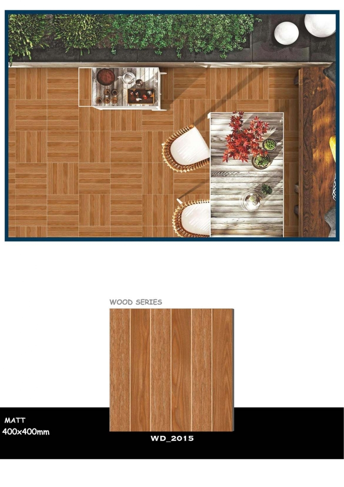 400 X 400 OUTDOOR WOOD FLOOR TILES