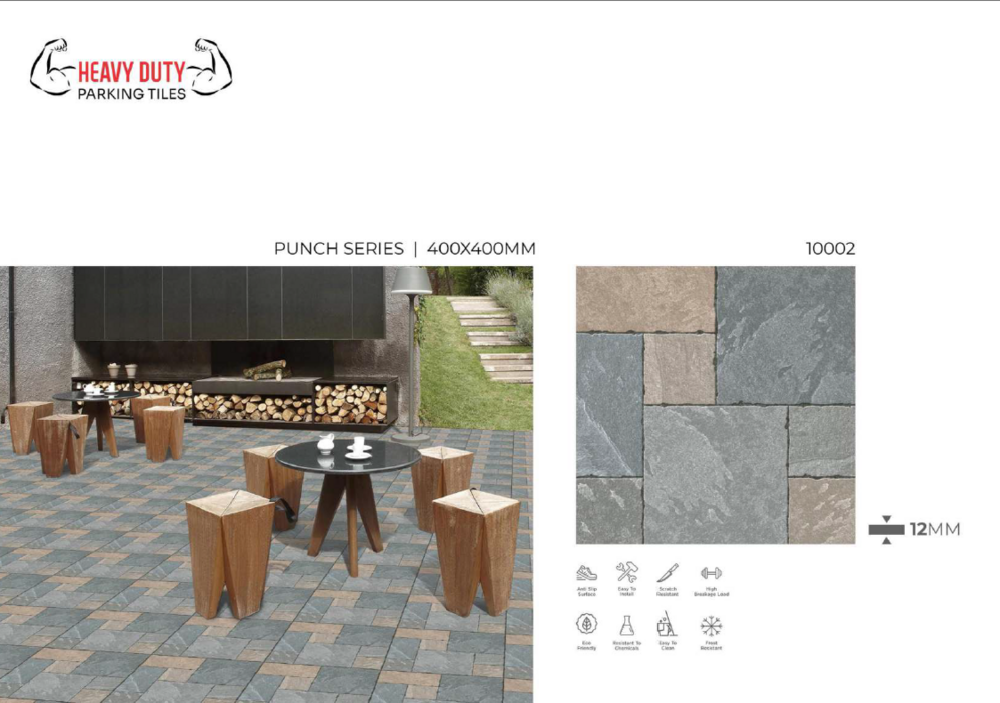 400 X 400 OUTDOOR PARKING FLOOR TILES