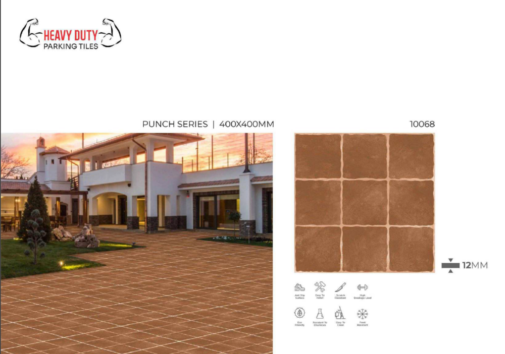 400 X 400 OUTDOOR PARKING FLOOR TILES