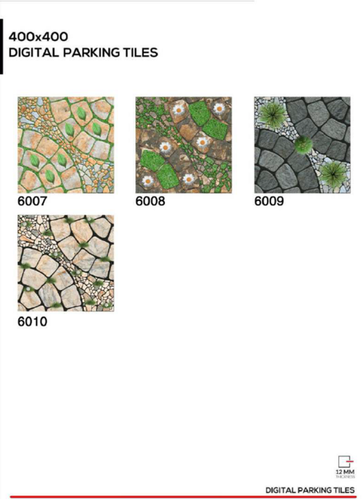 400 X 400  OUTDOOR GREEN FLOOR TILES