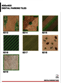 400 X 400  OUTDOOR GREEN FLOOR TILES