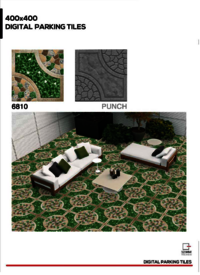 400 X 400  OUTDOOR GREEN FLOOR TILES