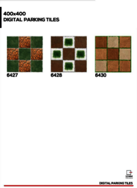 400 X 400  OUTDOOR GREEN FLOOR TILES
