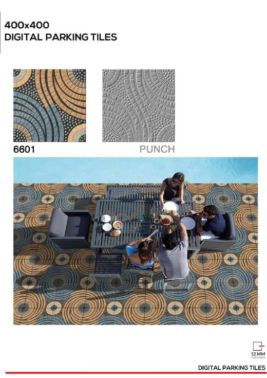400 X 400  GLAZED PORCELIAN  FLOOR TILES
