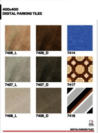 400 X 400  GLAZED PORCELIAN  FLOOR TILES