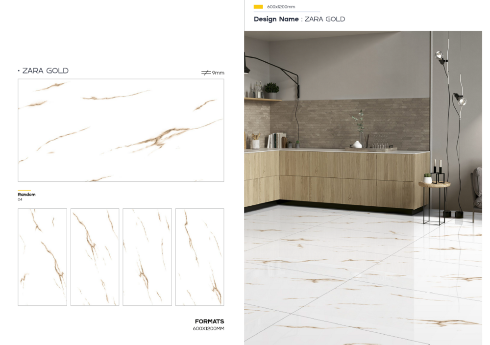 600 X 1200  VITRIFIED FLOOR TILES