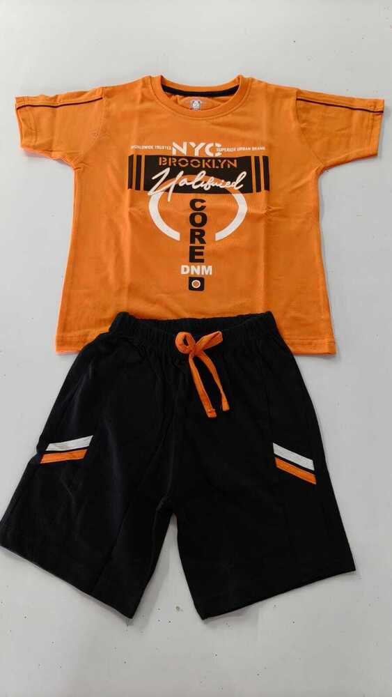 Half Sleeve Baba Suit Sinker Top With Looper Set - Age Group: Kids
