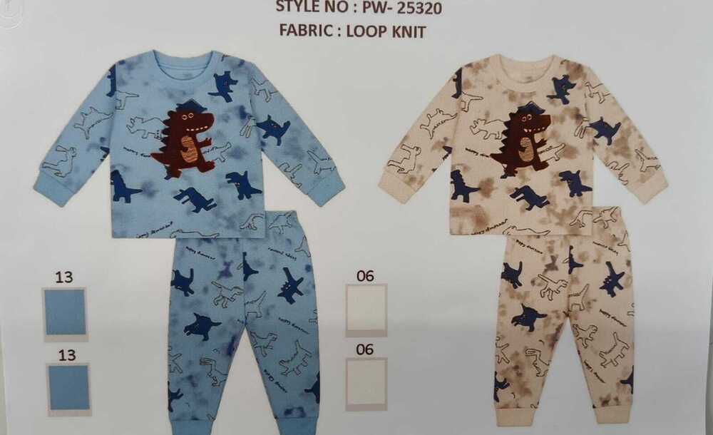 Half Sleeve Baba Suit Clord Hosiery Set - Age Group: Kids