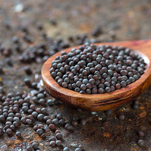 Mustard Seed - Color: Black