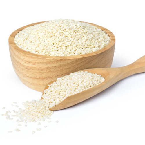 White Sesame Seed - Food Grade 100% Pure White Color | Versatile Culinary Ingredient with 1 Year Shelf Life