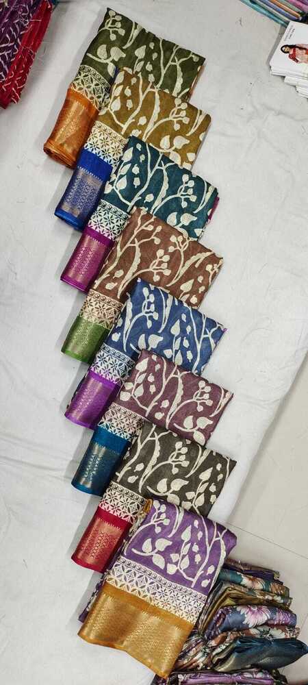 Digital Print Saree