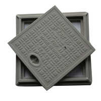 Frp Manhole Cover - 12 X 12 Mm | Durable Fiber Reinforced Plastic, Square Shape, Galvanized Coating For Corrosion Resistance
