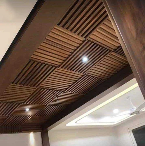 Acoustic Baffle False Ceiling - Application: Sound Absorbs