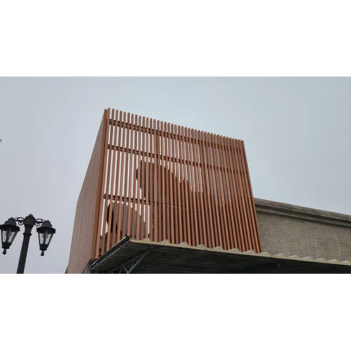 Upvc Building Fins - Color: Brown
