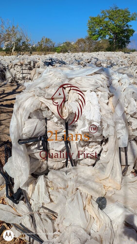 Pp Non-woven On Bales Natural Scrap