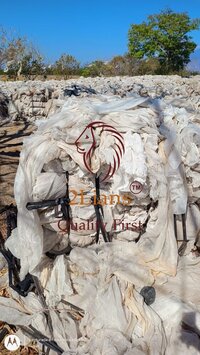 PP Non-woven on bales Natural scrap