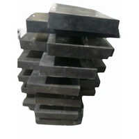 Elastomeric Bridge Bearing Pads - Neoprene Rubber & Metal, 500mm Length, 96mm Thickness, Black Finish | Industrial Applications, 1-year Warranty