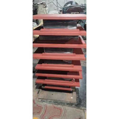 Elastomeric Bridge Bearing Pads - Color: Red