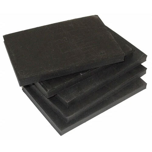 Rubber Bridge Bearing Pad - Color: Black
