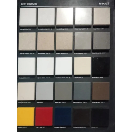 Hyundai Unex Solid Surface Corian Sheet - Color: Multi