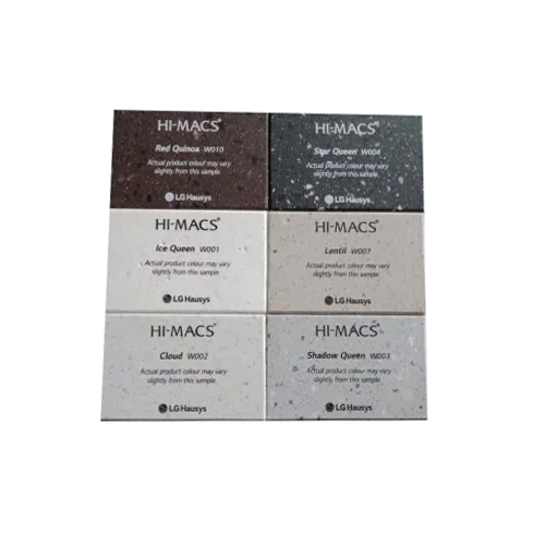 Lg Himacs Acrylic Solid Surface Sheets - Color: White