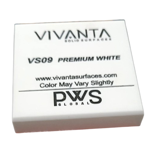 Vivanta Solid Surface Vg02 Pure Artic Sheet - Color: White
